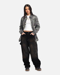 XXIII Corduroy Wash Pants Black