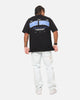 Saint Morta Rise Up Boxy T-Shirt Black Acidwash