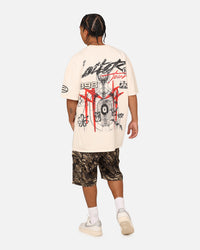 Loiter Rager Vintage T-Shirt Off White
