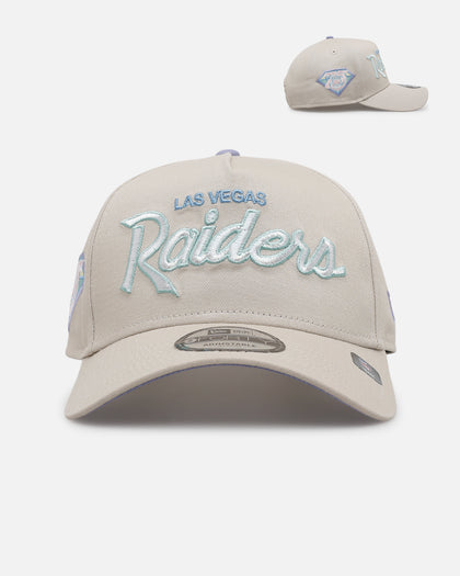 New Era Las Vegas Raiders 'Pastel 2.0' 9FORTY A-Frame Snapback Stone