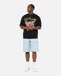 Ed Hardy Stay True Rhinestone T-Shirt Black