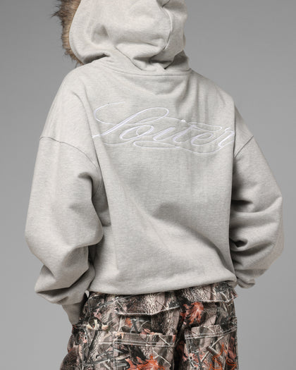 Loiter Purity Zip Hoodie Grey