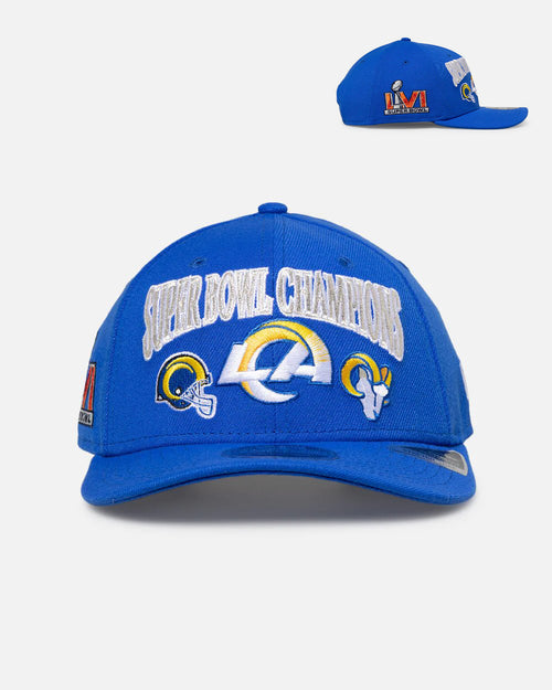 New Era Los Angeles Rams 'Super Bowl Champs' 9SEVENTY Stretch Snapback Official Team Colour