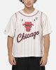 Mitchell & Ness Chicago Bulls Derrick Rose #1 Faux Jersey T-Shirt Vintage White