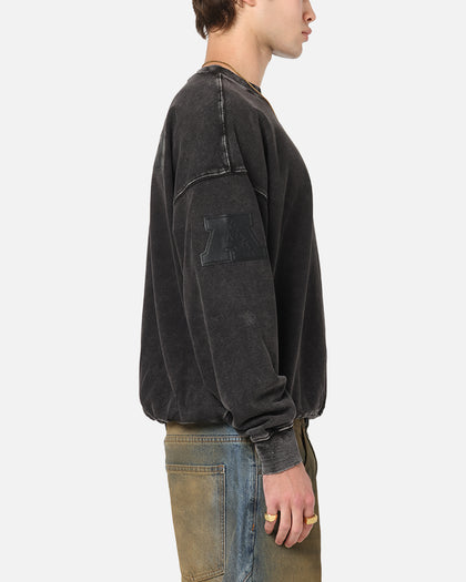 Pro Standard Las Vegas Raiders 'Wash Vanguard' Fleece Crewneck Washed Black