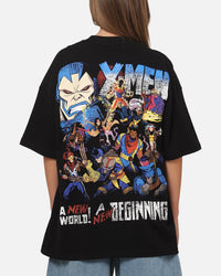 73Studio Marvel X-Men Previously On X-Men T-Shirt Black