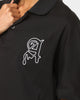 The Anti Order Military Oversized Polo Shirt Black/White