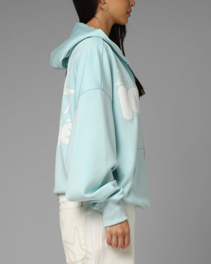 Loiter Cloud 9 Zip Hoodie Light Blue