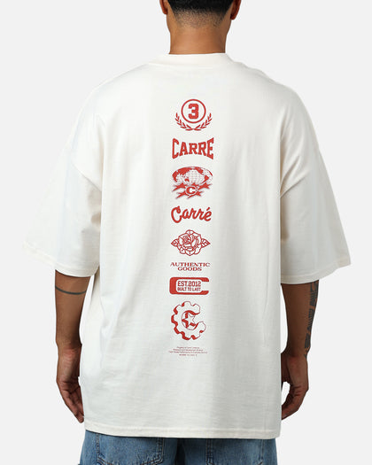 Carre Stacked Logo T-Shirt Off White