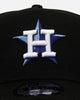 New Era Houston Astros 'Black And Sky Blue' 9FORTY A-Frame Snapback Black/Sky Blue
