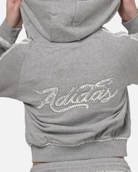 GFX Zip Track Top Medium Grey Heather