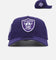 New Era Las Vegas Raiders 'Polychromatic' 9FORTY A-Frame Snapback Purple