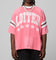 Loiter Star Jersey T-Shirt Pink