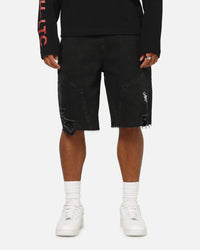 Saint Morta Annex Baggy Jorts Black Shadow