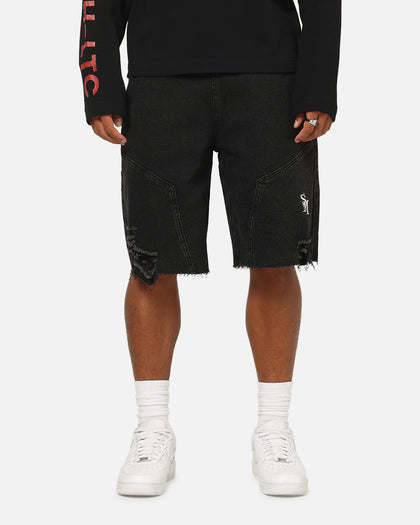 Saint Morta Annex Baggy Jorts Black Shadow