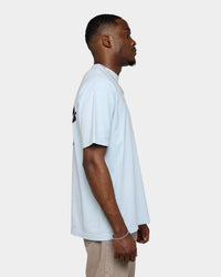 Carré Script T-Shirt Light Blue