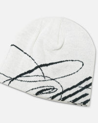 Mitchell & Ness Boston Celtics Skull Beanie White