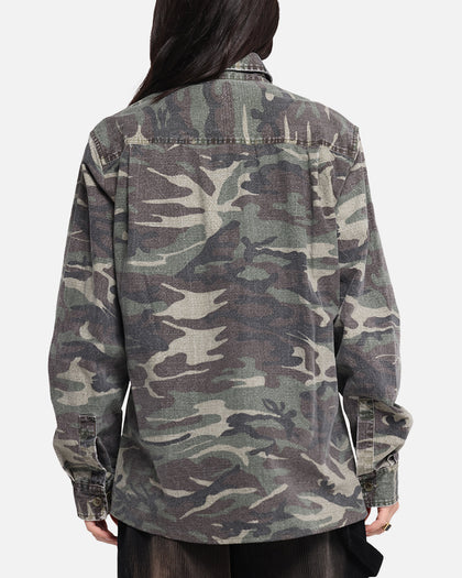 XXIII Slub Overshirt Camo