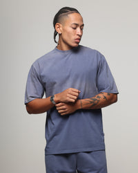 American Thrift Short Sleeve T-Shirt Washed Blue