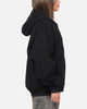 Carre Sherpa Lined Zip Hoodie Black