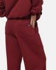 Carre Rivet Trackpants Burgundy