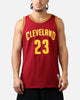 Mitchell & Ness Cleveland Cavaliers LeBron James #23 '15 Road Swingman Jersey Cardinal
