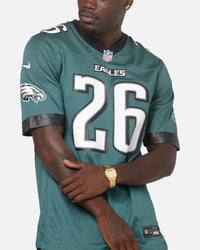 Nike Philadelphia Eagles Saquon Barkley #26 Home Game NFL Jersey Official Team Colours