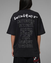 Loiter Marvel Symbiote Vintage T-Shirt Black