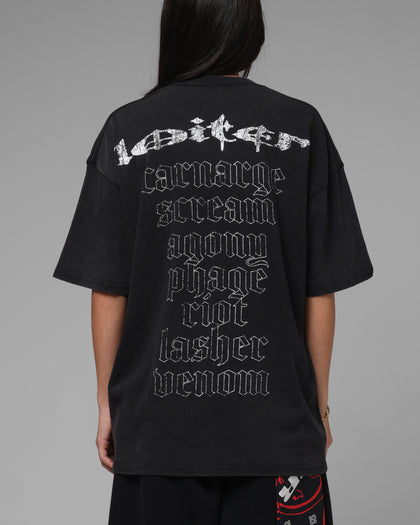 Loiter Marvel Symbiote Vintage T-Shirt Black
