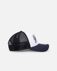 New Era New York Yankees 'Airbrush' 9FORTY A-Frame Trucker Snapback White/OTC