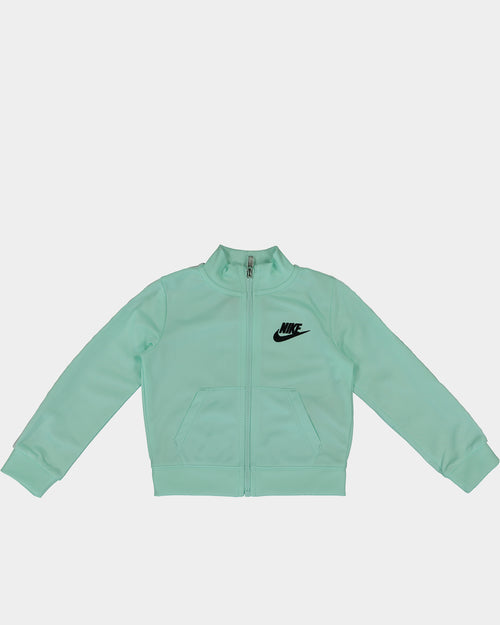 Nike Kid's Heart Trim Tricot Tracksuit Set Mint Foam
