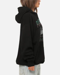 Bleacher Athletic South Sydney Rabbitohs NRL Adult Club Wreath Hoodie Black