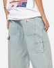 Carre Baggy Work Jeans Light Blue Wash