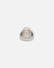NXS Rose Signet Ring White Gold/Black