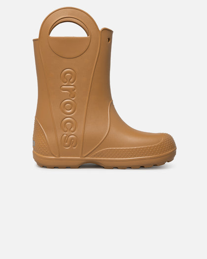 Crocs Kids' Handle It Western Boot (GS) Umber