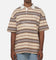 Vouseti Post Game Polo Shirt Latte Multi Stripe
