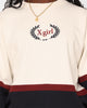 X-Girl Women's College Sweat Crewneck White