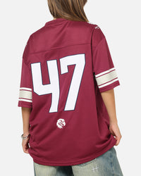 Bleacher Athletic Manly Warringah Sea Eagles NRL Gridiron Mesh Jersey Official Team Color