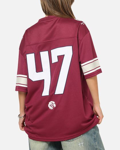 Bleacher Athletic Manly Warringah Sea Eagles NRL Gridiron Mesh Jersey Official Team Color
