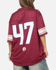 Bleacher Athletic Manly Warringah Sea Eagles NRL Gridiron Mesh Jersey Official Team Color