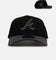 New Era Atlanta Braves 'Stealth' 9FORTY A-Frame Snapback Black/Charcoal