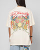 Ed Hardy Bloom T-Shirt Off White