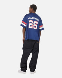 Majestic Athletic NFL Melbourne '26 Mesh T-Shirt Blue