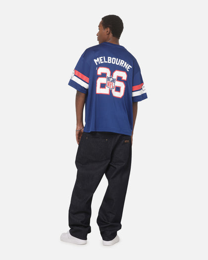 Majestic Athletic NFL Melbourne '26 Mesh T-Shirt Blue