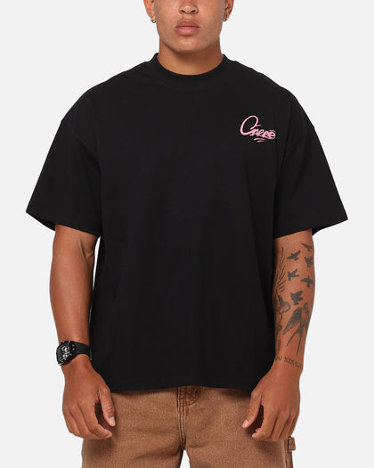 Carre Graffiti T-Shirt Black/Pink