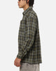 Saint Morta Credo Plaid Long Sleeve Button Up Shirt Green-plaid