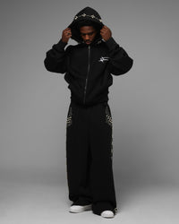 Loiter Pearl Zip Hoodie Black