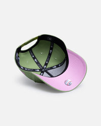 New Era Los Angeles Dodgers 'Strawberry Matcha' 9FORTY A-Frame Snapback Green