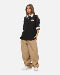 Nike Sportswear Club Oversized Futbol Polo Shirt Black