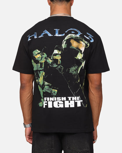 73Studio X Halo Big Head Heavyweight T-Shirt Black